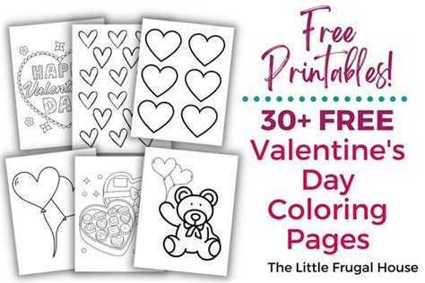 Valentine's Day coloring pages for kids