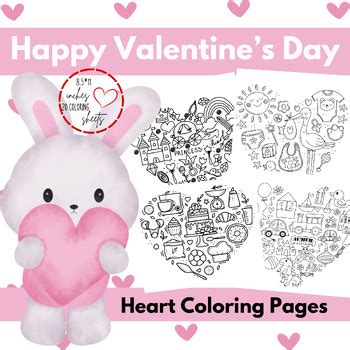 Valentine's Day coloring pages for toddlers