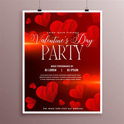 Valentine's Day Flyer Templates