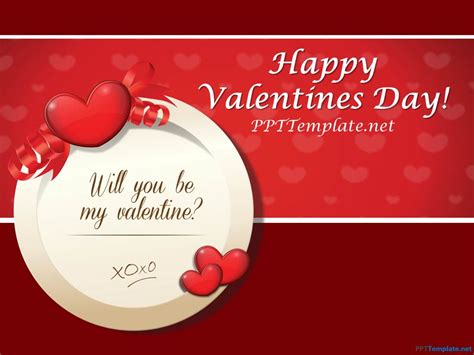 Valentine's Day PowerPoint Template 1