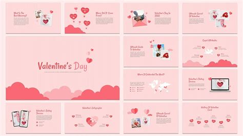 Valentine's Day slide design