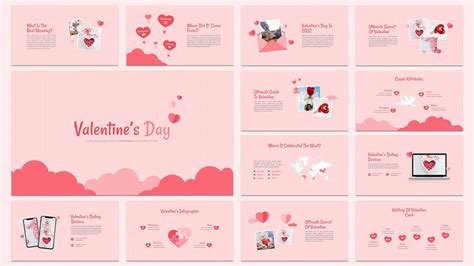 Valentine's Day slide design idea