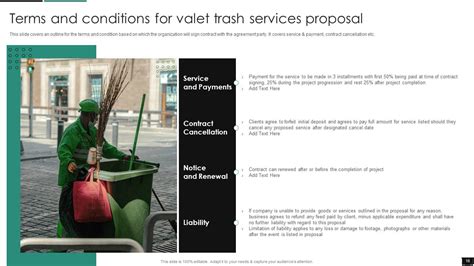 Valet Trash Staffing Plan Template