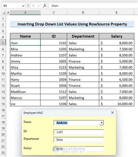 Validating Dropdown Menu Input in VBA