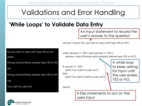 Validation error in Excel