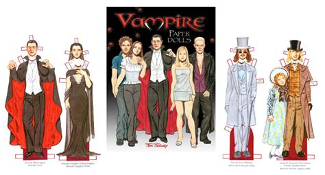 Vampire Vixen Paper Doll