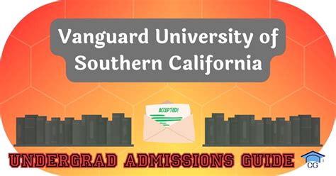 Vanguard University Admissions