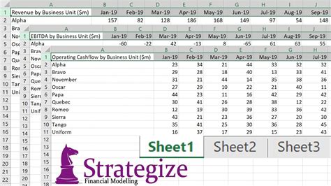 VBA Across Sheets Example