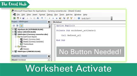 VBA Activate Method