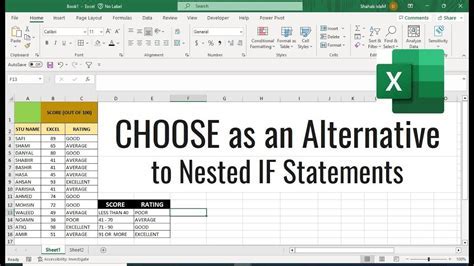 Alternatives to VBA Nested If Statements