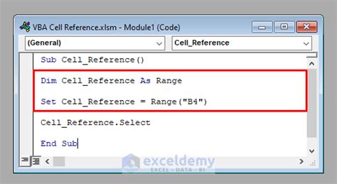 VBA Cell Reference Best Practices