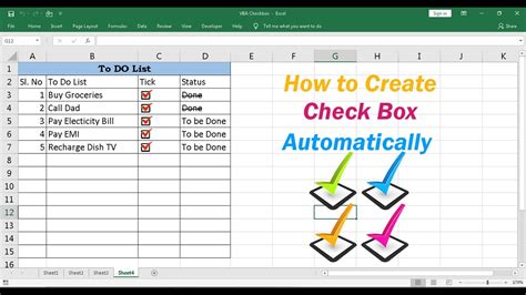 VBA CheckBox Code