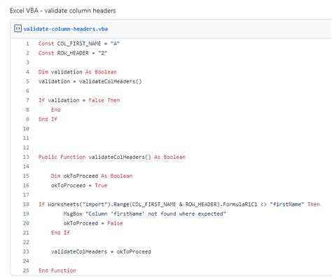 VBA Code Import Common Issues