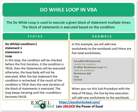 VBA Do While Loop