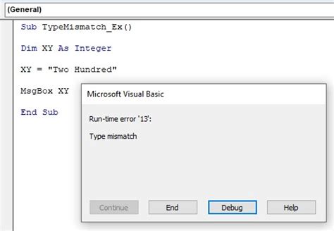 VBA Error Fixes