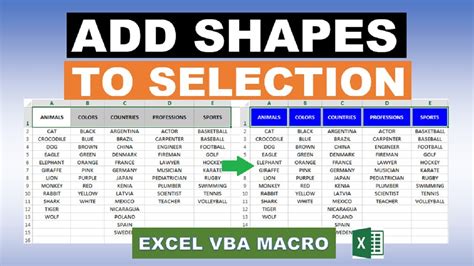 VBA Excel Addons