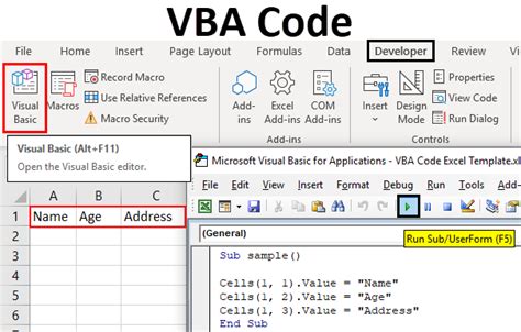 VBA Excel Code