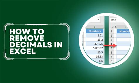 Using VBA to Remove Decimals