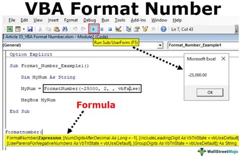 Formatting in VBA Example 2