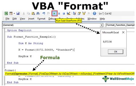 VBA Format String Example