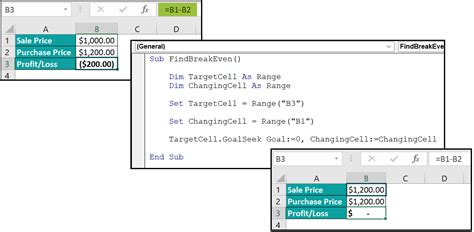 VBA Goal Seek