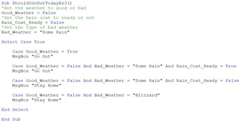 VBA IF Statements Basics