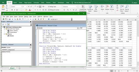 VBA in Excel