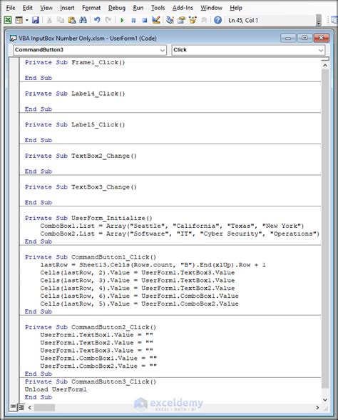 VBA InputBox: Restricting to Numbers Only