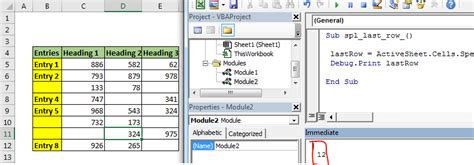 Using VBA to Find the Last Non-Empty Cell