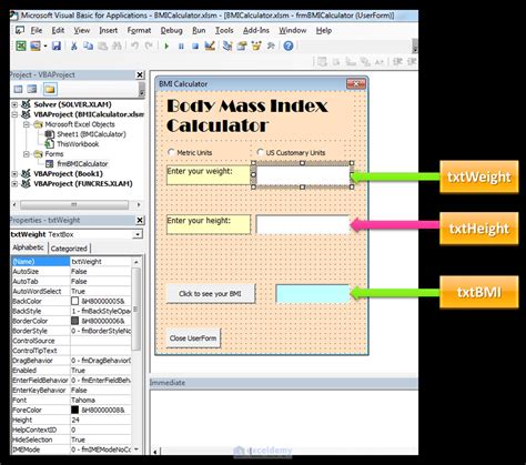 VBA Macro for BMI