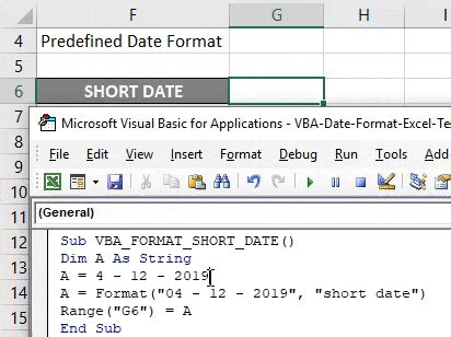 VBA Macro Date Formatting