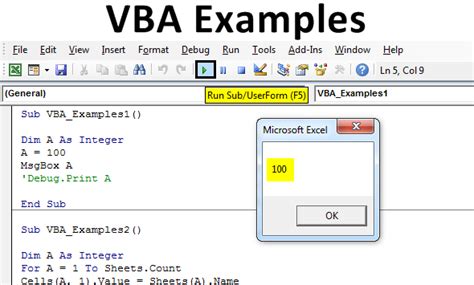 VBA Macro Example