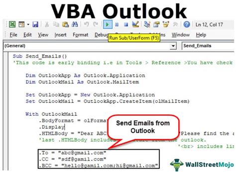 VBA Macro Excel to Outlook