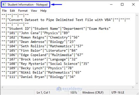 VBA Macro Excel Pipe Delimited