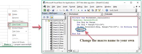 VBA Macro Formula Auto Copy