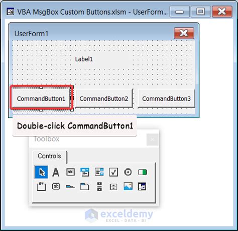 VBA MsgBox Customization