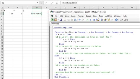 VBA Nested If Statements Best Practices