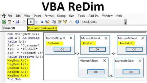 VBA Redim Preserve Tips