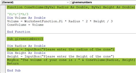 VBA Return Statement Example