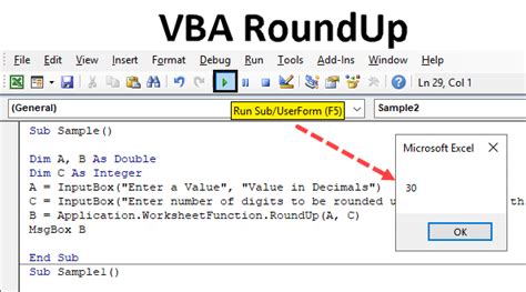 Rounding and Formatting in VBA