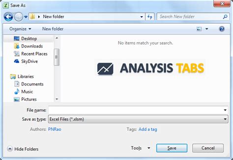 VBA Save As File Automation