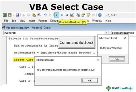 VBA Select Case Statement