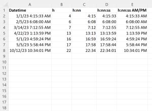 VBA Time Formatting