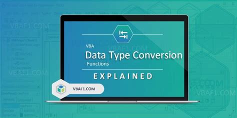 Overview of VBA Type Conversion Functions