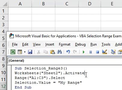 VBA Worksheet Selection 3