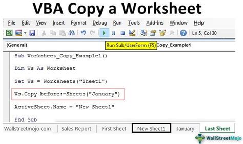 VBA Worksheets collection