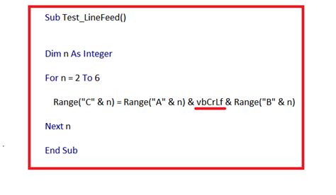 Using vbCrLf to add a new line in MsgBox