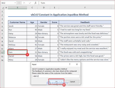 vbCrLf constant in VBA