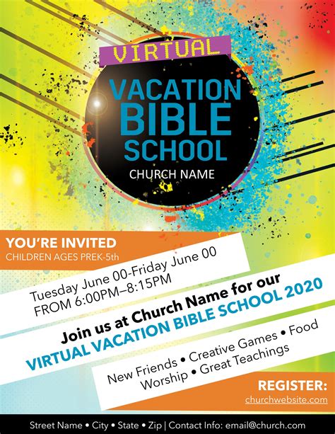 VBS Flyer Template 1