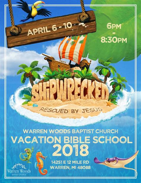 VBS Flyer Template 4